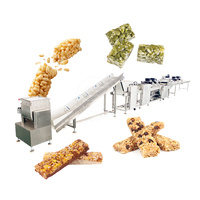 Ligne de production de barres de céréales muesli à prix d'usine, machine de fabrication de barres protéinées
