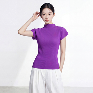 Women's Woven <b>Batwing</b> Sleeve Neck Blouse Loose Casual Spring Summer 100% Polyester Breathable Anti-Pilling Quick Dry - Product Image 4