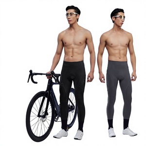 Short de cyclisme pour <span class=keywords><strong>homme</strong></span> EVR-Bicycle Double-Arrow, en coton mélangé respirant, pour l'été, pour le vélo de route - Product Image 1