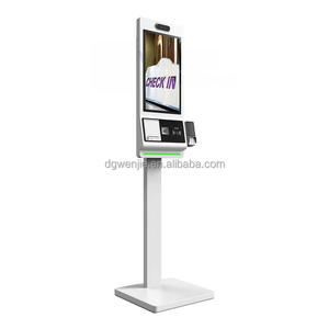 Kiosque de libre-service avec résolution FHD 1080*1920, imprimante thermique intégrée de 80 mm à longue durée de vie avec coupe-papier automatique, scanner rapide de codes QR - Product Image 6