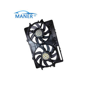 พัดลมระบายความร้อนหม้อน้ำรถยนต์ไฟฟ้า MANER 12V รุ่น 8K0121207A 8K0959455S สำหรับ Audi A6 A7 Q3 - Product Image 1
