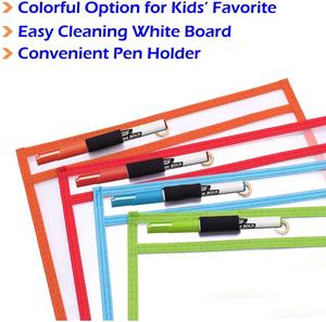 Xiangtong-Bolsillos de borrado en seco para profesores y niños de escuela, tablero de escritura de PVC, logotipo OEM XT-0106 CN;ZHE Ningbo Pvc - Product Image 4