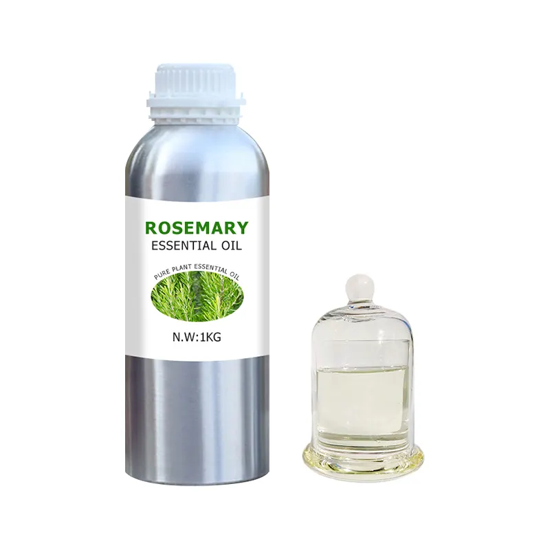 Großhandel Bulk hochwertige natürliche pflanzliche ätherische Öl Rosmarin ätherische Öl für die Körperpflege