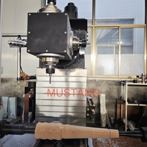 Machine à fabriquer des meubles Mustang MT1203-5A 5,5 kW, machine à <span class=keywords><strong>bois</strong></span> CNC, tour à 5 axes pour les pieds de chaise - Product Image 2