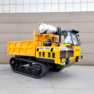 Dumper sur chenilles hydraulique de 8 tonnes, transporteur robuste sur chenilles pour les travaux miniers, agricoles et routiers en montagne - Product Image 5