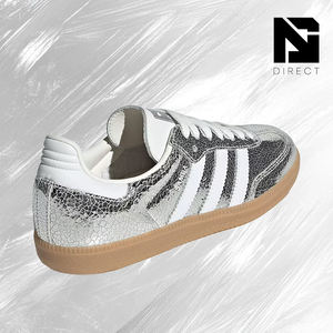 Adidas Samba Og Wmns 'Cracked Metallic Pack - Silver' Zapatos Casuales y Elegantes para Mujer - Product Image 3