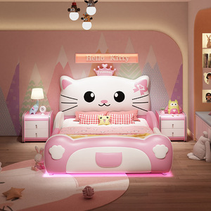 Letto per Bambini con Scivolo Singolo Doppio Set Letti per Bambini e Ragazze Camera da Letto <span class=keywords><strong>Lettino</strong></span> Neonato in Legno Moderno Ingrosso Personalizzato <span class=keywords><strong>Dimensioni</strong></span> Queen e King Size - Product Image 2