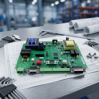 Shenzhen Custom New Arrival SMT PCBA PCB Assembly Civilian Boat Control Sonar Fish Detector Printed Circuits Assembly