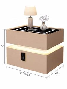 Grandes réductions Table <span class=keywords><strong>de</strong></span> <span class=keywords><strong>chevet</strong></span> en bois <span class=keywords><strong>Suspension</strong></span> <span class=keywords><strong>de</strong></span> style minimaliste avec lumière Table <span class=keywords><strong>de</strong></span> nuit à capteur intelligent - Product Image 6