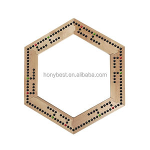 Décoration de table rustique billes famille chevilles Jackarop planches 4-8 joueurs en <span class=keywords><strong>bois</strong></span> chinois dames jeu de société pour salon/chambre - Product Image 2