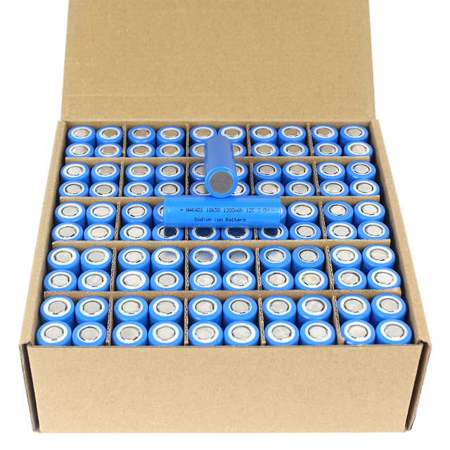 18650 3V 1300 12c Rechargeable Sodium-Ion Batteries 12C High Rate Cell for Electric Scooter Bike