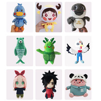 Boneka Plush Custom Sesuai Desain Logo Merek Anda, Anjing Kartun Boneka Plush, Plushie Custom Grosir, Terima Sampel Gratis