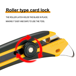 OLFA-Sistema de bloqueo basado en carraca, 18mm, cuchillo de uso general de fibra de vidrio <span class=keywords><strong>con</strong></span> selección múltiple - Product Image 4