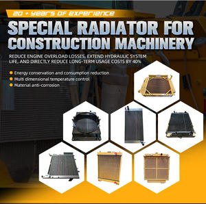 Suku cadang ekskavator harga pabrik untuk Komatsu CAT Hitachi Hyundai <span class=keywords><strong>Volvo</strong></span> Mitsubishi Radiator pendingin pendingin tangki air - Product Image 2