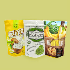 Logotipo de impresión personalizado Plástico Stand up Grado alimenticio Resellable Pepino agrio Encurtidos Verduras picantes Conservar Encurtidos Kimchi Bolsas - Product Image 4