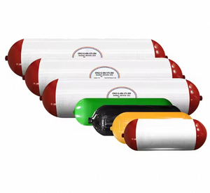 أسطوانة غاز عالية الجودة رائجة البيع، أسطوانة غاز طبيعي مضغوط فارغة، زجاجة غاز للمركبات - Product Image 4