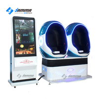 Manèges de fête foraine palpitants à vendre, manèges de simulation de réalité virtuelle, machine de jeu de chaise œuf 9D VR