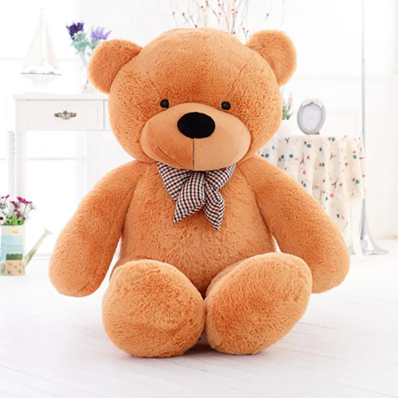 Sıcak satış büyük boy süper yumuşak dev teddy bear dolması dolması peluş oyuncaklar hediye için
