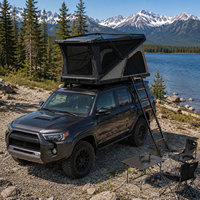 Carpa de Techo Rígida en Forma de Z con Apertura Rápida para 3 Personas, Carpa de Techo para Coche para Acampar al Aire Libre