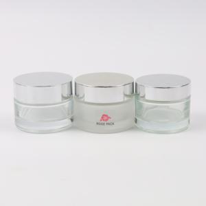 Contenitore Cosmetico in Vetro Satinato a Forma di Cilindro per Crema per la Pelle <span class=keywords><strong>30</strong></span> <span class=keywords><strong>ml</strong></span> 50 <span class=keywords><strong>ml</strong></span> - Product Image 5