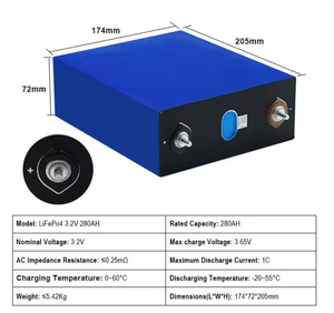 <strong>Eve</strong> Lf280k a Grade Prismatic Battery Cells 3.2v <strong>Lithium</strong> 230ah 280ah 304ah 314ah Lifepo4 Battery DIY Solar Energy Storage System - Product Image 6