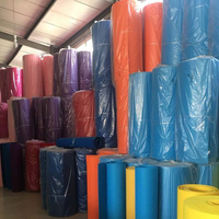 Feutre polyester non tissé coloré à l'aiguille 1mm 2mm 3mm 4mm 5mm
