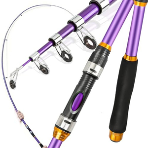 Canne à pêche télescopique en fibre de carbone FRP rigide pour la pêche à la carpe, 2,1 m - 3,6 m - Product Image 5