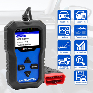 Nuovo Scanner OBD2 SRS Immobilizer Strumento Diagnostico Auto Konnwei KW350 Diagnosi Completa del Sistema per VW Audi Skoda Seat - Product Image 4