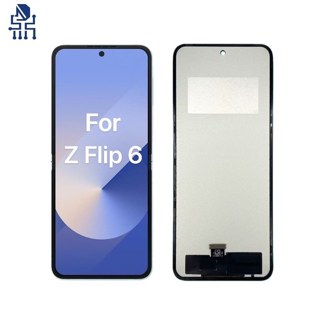 LCD Display TFT Folding Screen to Flat Screen for Samsung Galaxy Z Flip6/F7410/W7025/W25 Touch Screen Replacement