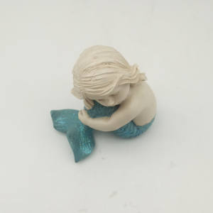 Encantadora Estatua de Resina de Sirena de Anime, Hada Religiosa del Amor, para Decoración de Pascua e Interiores/Exteriores - Product Image 5