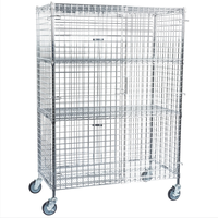 Cage de sécurité avec fil vert, kit parfait pour ranger et transporter l'alcool