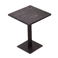 Table à manger multifonctionnelle design, table de restaurant commerciale pour hôtel, table à manger minimaliste chinoise