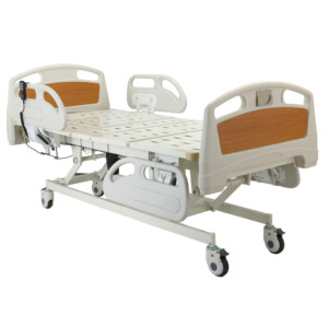Cama de hospital eléctrica de tres funciones de lujo, camilla de emergencia de UCI, sofá de examen, colchón, cama médica para uso clínico - Product Image 1