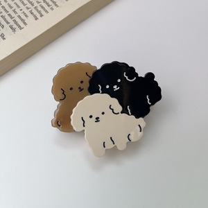 YIYI Gros Coréen Cheveux Griffes Mignon Chiens Poilus Pinces À Cheveux Spliced Acétate Cheveux Griffe Clips Pour Les Femmes - Product Image 6