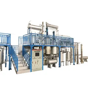 the newest design used lube oil recycling machine engine oil refinery to base oil refining machine