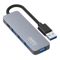 Somostel SMS-BZ09 HUB USB 5 en 1 vers USB-C PD 60W haute vitesse 5 ports PD charge usb 3.0 adaptateur multiport pour macbook