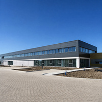 Entrepôt moderne préfabriqué en structure légère d'acier pour l'optimisation de la logistique, usine, bureau, bâtiment JINGYI