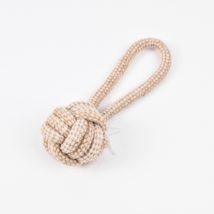 Nuovo fornitore di design direttamente intrecciato corda di cotone cane masticare giocattoli per animali da compagnia all'aperto interattivi giocattoli per cuccioli forma di osso - Product Image 5