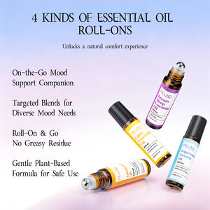 Galentines- & Valentinstagsgeschenke für Sie, Mutter, Ehefrau: Beauty & Calm Ölroller, Ätherische Öle Roll-on Set, Selbstpflege-Geschenke für Frauen - Product Image 3