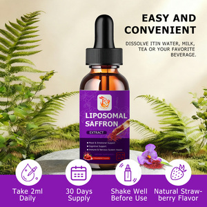 Premium Liposomal <b>Saffron</b> Liquid Drops with Magnesium Vitamins Supports Emotional Balance Boost Immune and Nervous System Health - Product Image 5