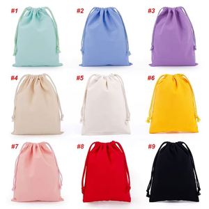 Factory Wholesale Blank Dust <b>Bag</b> with Logo Printing Travel Portable Cotton Drawstring <b>Bags</b> Reusable Storage - Product Image 2