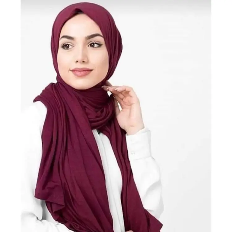 Hot bán cổ phiếu nhà máy sang trọng lụa habililement fille Hijabs hồi giáo ren hijab