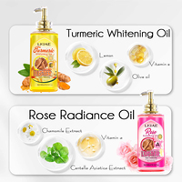 Huile Essentielle Éclaircissante en Gros aux Herbes Réparatrices pour les Gerçures et les Vergetures, au Citron, Kojic, Carotte et Centella, Enrichie en Vitamines