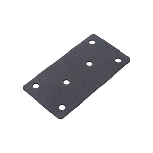 Flat Plate Connector Cold Rolled Steel Multi Hole Reinforced Support <b>Bracket</b> For Furniture <b>Shelf</b> Fixing Part - Product Image 4