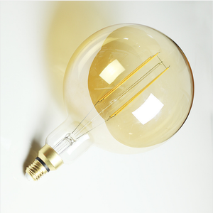 4w 6w 8w 230V E27 Base en verre ambré Forme de <span class=keywords><strong>globe</strong></span> Grande taille Filament Led Edison <span class=keywords><strong>Ampoule</strong></span> G200 Lampe Led Vintage - Product Image 3