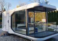 Nouveau Type de Maison Mobile Moderne Préfabriqué Modulaire Structure en Acier Résidentiel Camp Chambre Luxueux Écologique Durable
