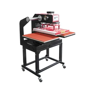 Mesin press panas pelat TQA-4050 dapat dipertukarkan kontrol suhu tinggi untuk logo cetak