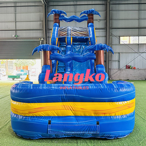 <span class=keywords><strong>Structure</strong></span> de jeu Tropical Fiesta, toboggan aquatique <span class=keywords><strong>gonflable</strong></span> extérieur à vendre - Product Image 5