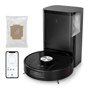 Self-Emptying LDS <b>Robot</b> <b>Vacuum</b> Cleaner with App Control, Smart Navigation for Carpets & Hard Floors - Product Image 1