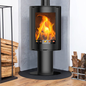 Poêles <span class=keywords><strong>à</strong></span> <span class=keywords><strong>bois</strong></span> ronds de style maison contemporaine ECO <span class=keywords><strong>à</strong></span> vendre - Product Image 3
